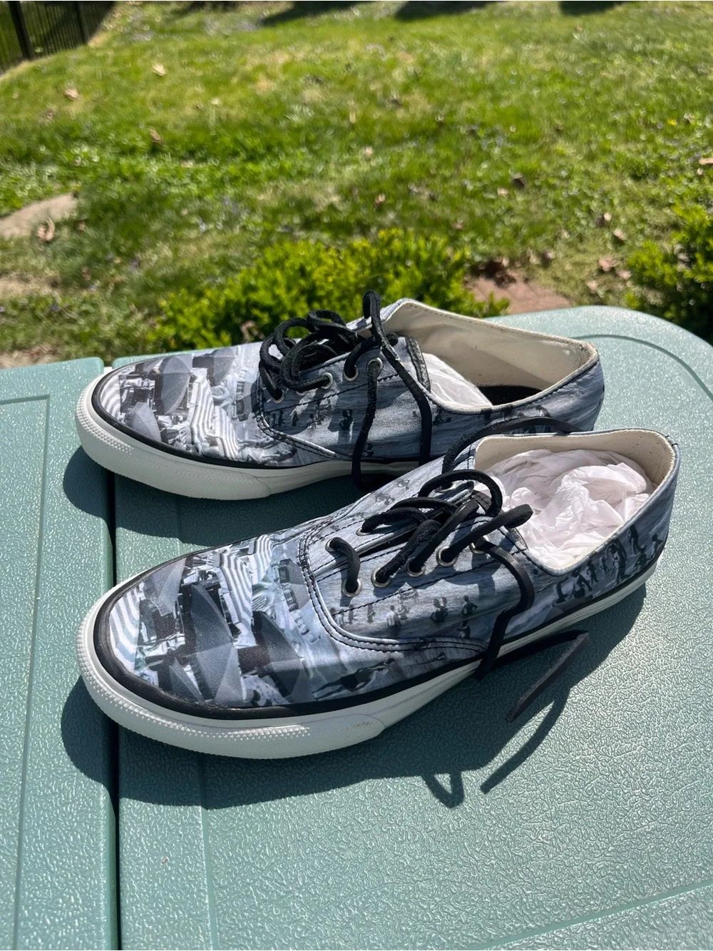 Gray Malin X Sperry Top Sider Beach Print Lace Up Sneaker — image 5 of 8
